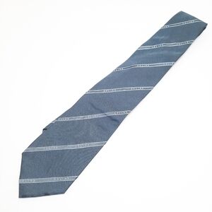 Celine Striped Hand Made Silk Tie